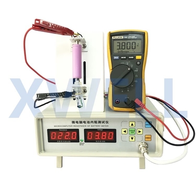Batterie-interne Widerstand-Widerstand-Prüfvorrichtung für 18650 26650 21700 32700 Zellen