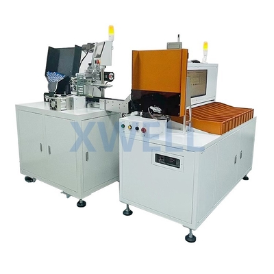 Kombinierte Batterieklebemaschine 11-Kanal-Batteriezellen-Sortiermaschine