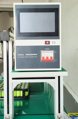 Hohe Präzisions-Punktschweissen-Maschine, Bock-Batterie-Satz-Stellen-Schweißer With Plc Display
