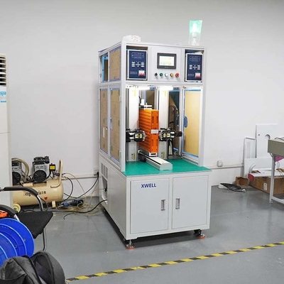 Doppelseitige automatische Punktschweißmaschine zur Herstellung von Li-Ionen-Batterien