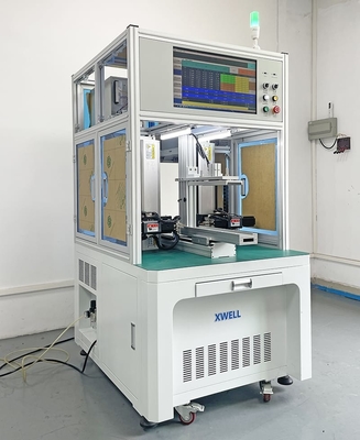 Lithium-Ionen-Batterie vollautomatische doppelseitige Packung Batterie Spot-Schweißmaschine