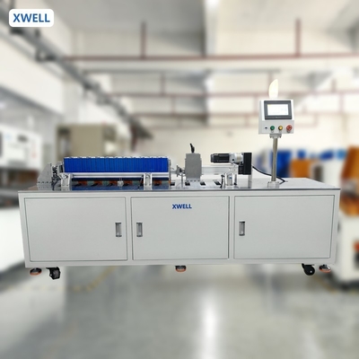 Prismatische Batteriepack-Stapel- und Kompressionsmaschine