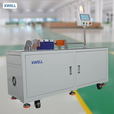 Prismatische Batteriepack-Stapel- und Kompressionsmaschine