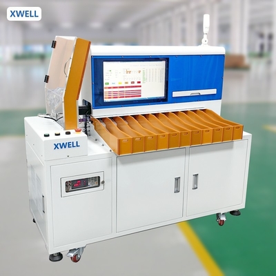 11 Kanäle 18650 21700 32650 Automatische zylindrische Sortiermaschine für Batteriezellen