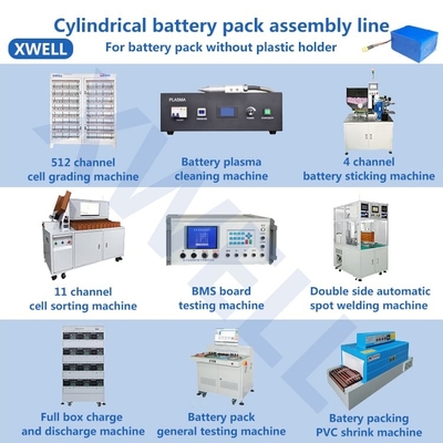 18650 26650 21700 Batterie-Satz-Produktions-Maschine, Batterie-Zelle, die Maschine herstellt