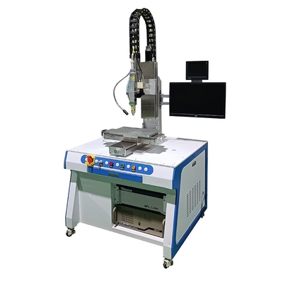1500 Watt-Laser-Schweißgerät, 4 Verbindungsstück Achsen-Laser-Stellen-Schweißer-With QBH