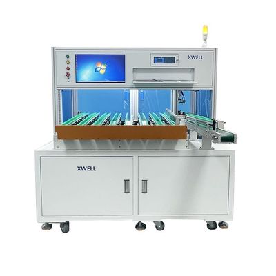 Guter Preis 8 Kanal-prismatische Batterie-Zellsortierende Maschine automatisches 1000W Online