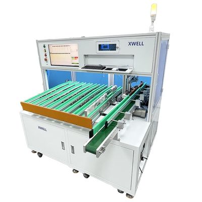 Guter Preis 50Hz Kanal-Batterie-Zellsortierende Maschine PLC 8 für prismatischen Batterie-Zellsortierer Online