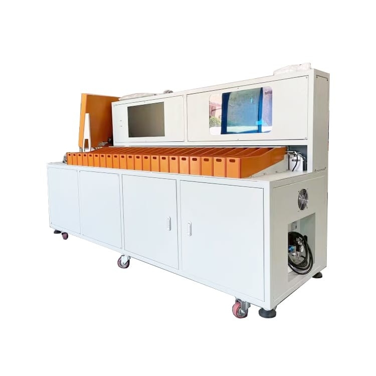 Automatische zylinderförmige Batterie-sortierende Maschine integrierte das Sammeln mit PLC und PC