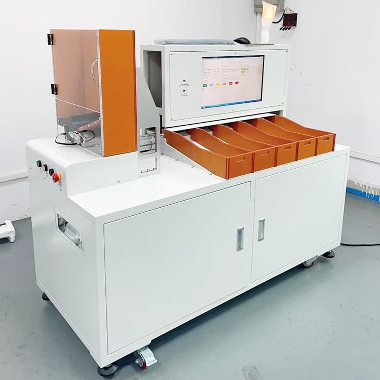 Automatischer Hochgeschwindigkeitskanal der Batterie-sortierenden Maschinen-5 für zylinderförmige 32140 33138 33140