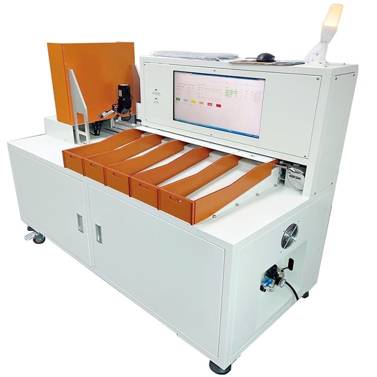 5 Kanal-Rundzelle-sortierende Maschine für Lithium Ion Battery Pack 32140 33138 33140