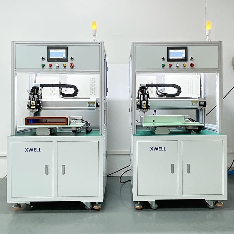 EV-Batterie-Simplex-automatische Punktschweissen-Maschine für 18650 26650 21700 32650