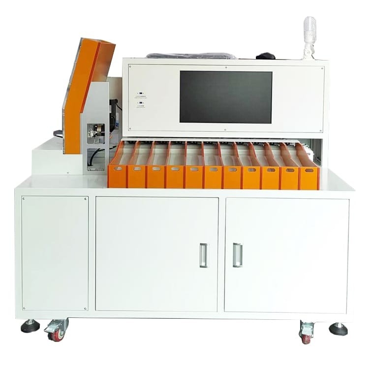 Laborautomatischer 11 Kanal-Batterie-Sortierer für Rundzelle-Batterie-Satz-Versammlung