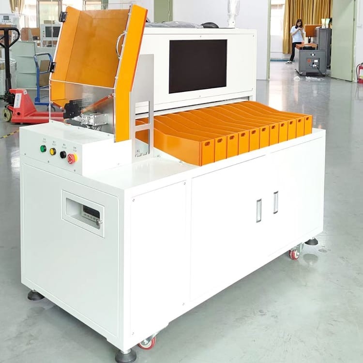 11 Kanal-Zylinder-automatische Batterie-Zellsortierende Maschine für Lithium-Batterie-Satz