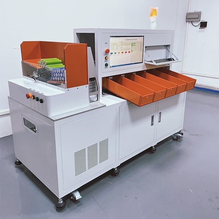5 Kanal-Batterie-sortierende Maschine für Rundzelle 132130 32140 33130 33140