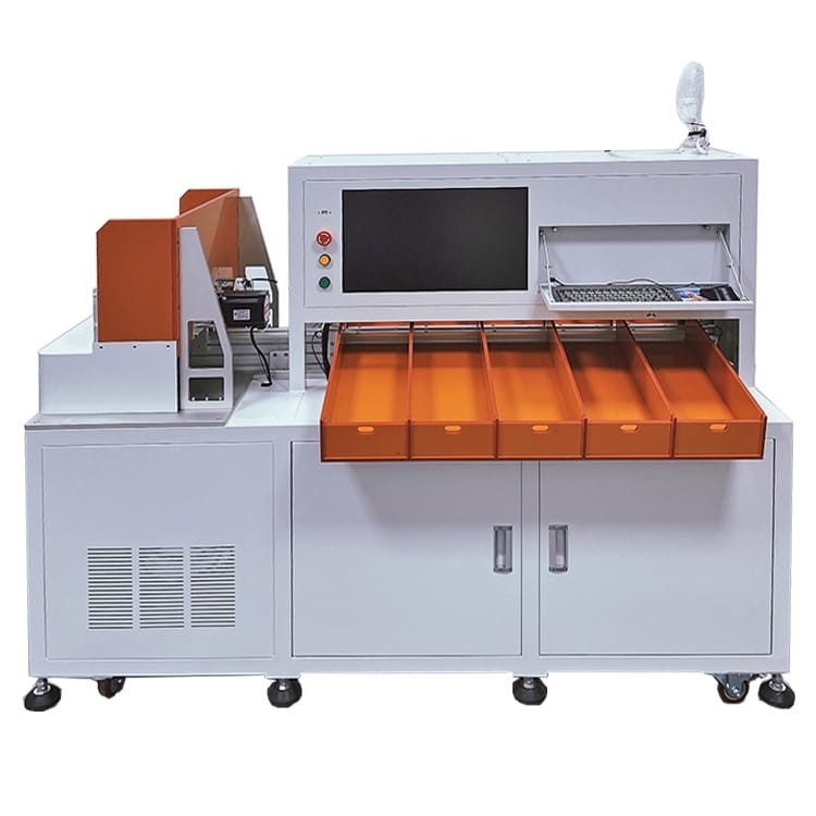 Batterie-Satz-Fertigungsstraße automatische zylinderförmige 32130 33130 33140 Batterie-Sortierer