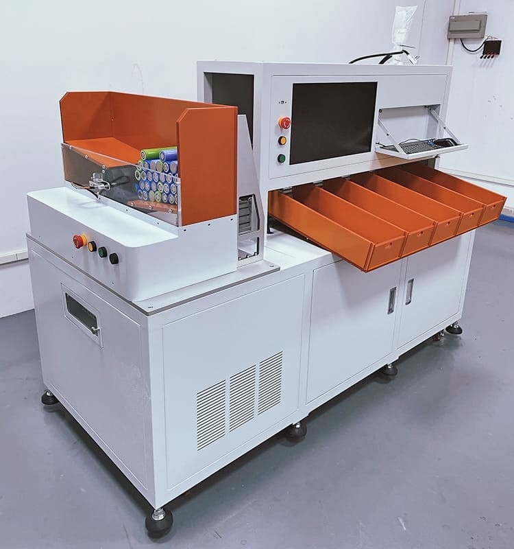 5 Kanal-Batterie-Zellsortierende Maschine für 32130 32140 Spannungs-Widerstand-Prüfung