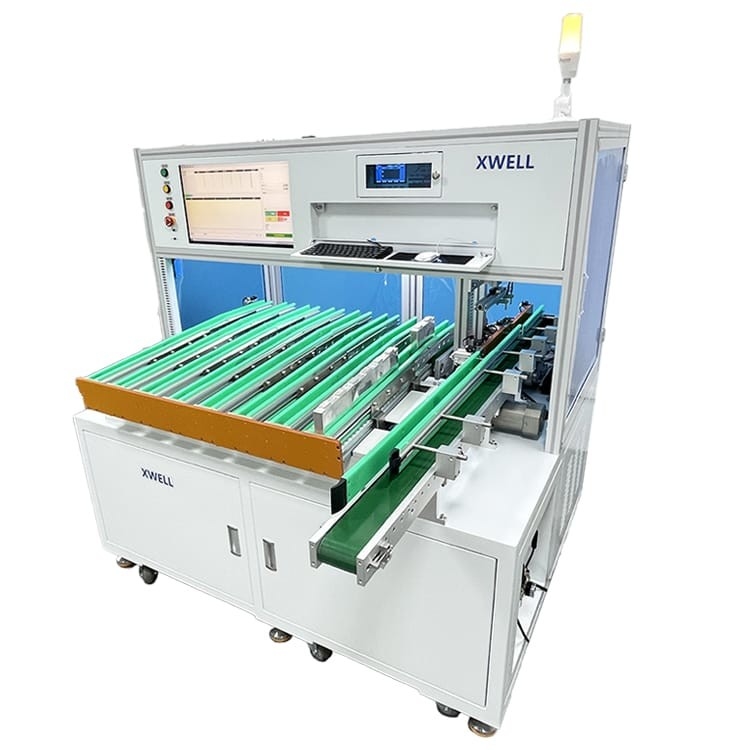 50Hz Kanal-Batterie-Zellsortierende Maschine PLC 8 für prismatischen Batterie-Zellsortierer