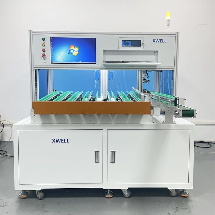 Kompakter Batterie-Zellsortierende Maschinen-automatischer prismatischer Innenwiderstand-Batterie-Spannungs-Sortierer