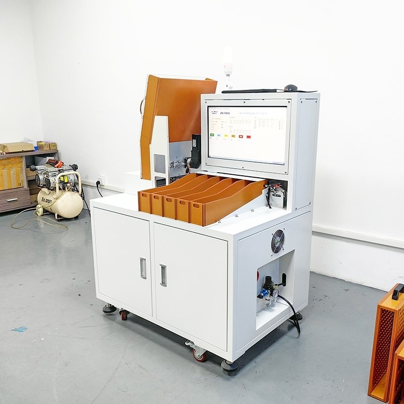 PLC-Sortiermaschine für Batteriezellen 5-Kanal-Zylinderzellen-IR-Spannungsmessgerät