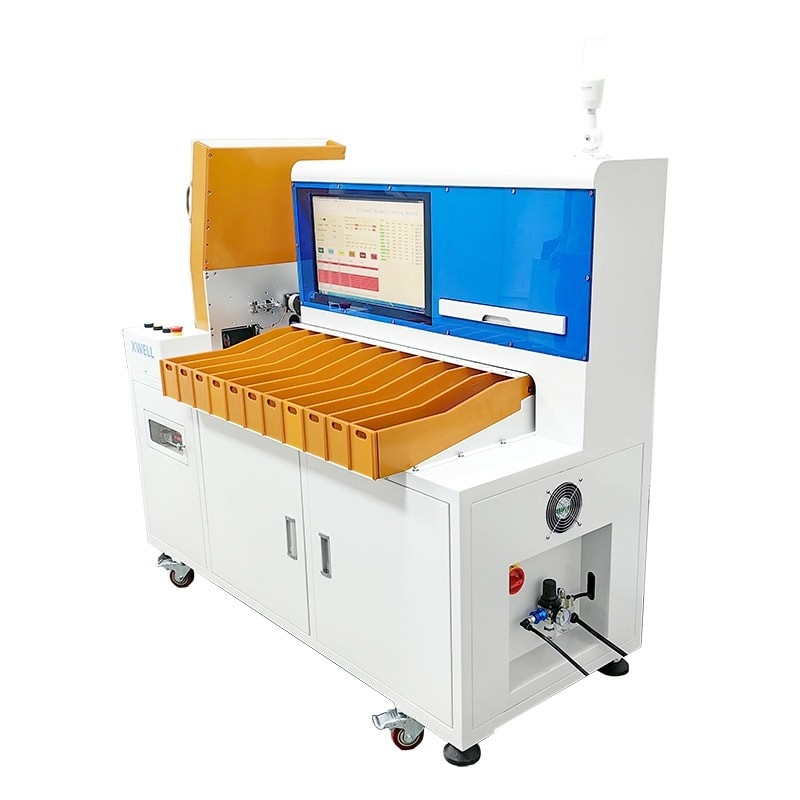 Zylindrische Batteriezelle Sorter Lithium-Ionen-Batterie Scan-Code Aufkleber Sortiermaschine