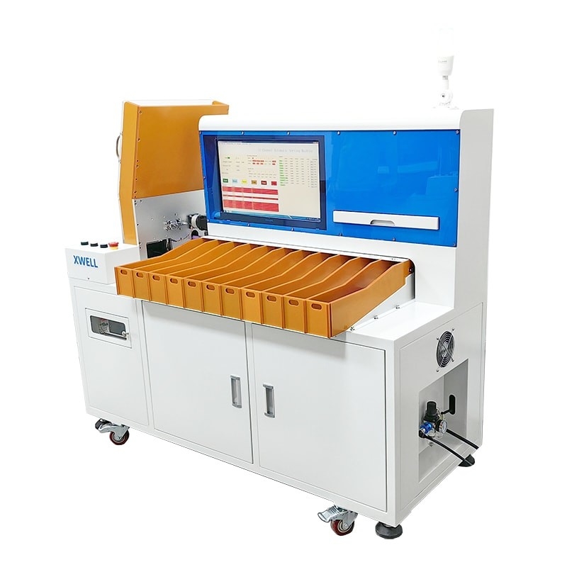 11 Kanäle Lithiumbatterie Sortiermaschine IR Spannungsprüfung Sorter für zylindrische Zelle