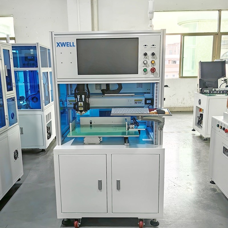 Automatische Einseitige Schweißmaschine für zylindrische Batteries/Elektrobike-Batteries/E-Fahrzeugbatteries