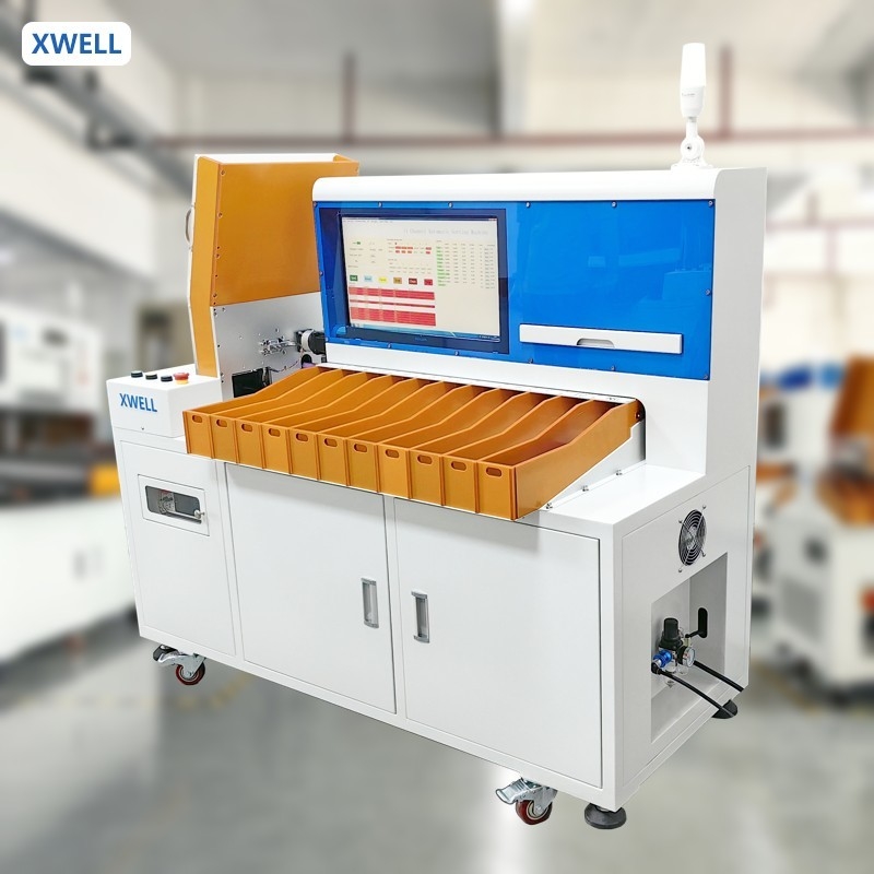 Batterie Sortiermaschine Zylindrischer Zellselektor Batterie Sortiermaschine 18650 21700 Sortiermaschine Sortierer für Lithium-Ionen-Batterie