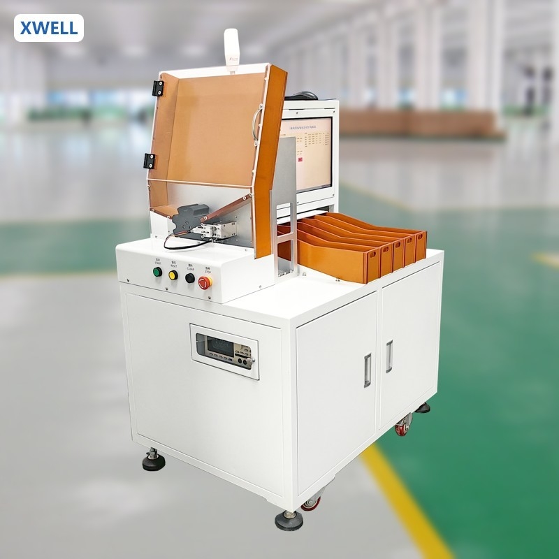 Zylindrische Zelle IR Spannung Tester / Sorter 5 Kanal-Leistung Batterie Testing und Sortiermaschine