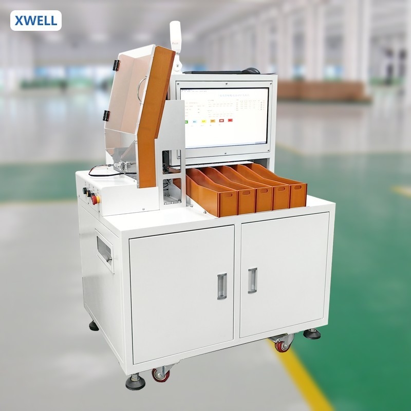 18650 26650 21700 32650 Zylindrischer Zellselektor 11 Kanalsortiermaschine für Batteriepack-Montage