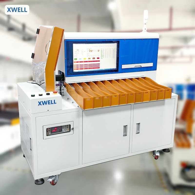 Kanalherstellungsgeräte Sorter Sortiermaschine für 18650 zylindrische Zellbatterie