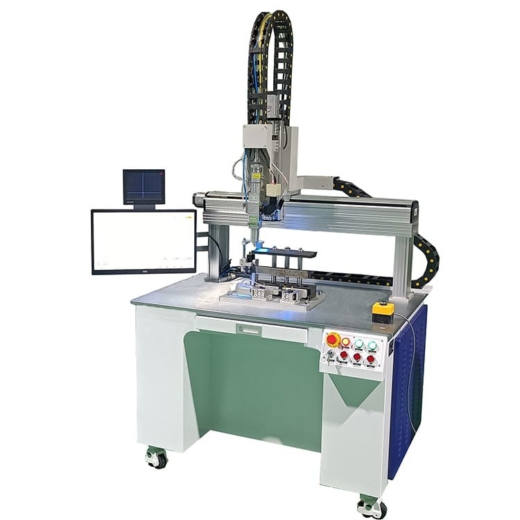 1500 Watt-Laser-Schweißgerät, 4 Verbindungsstück Achsen-Laser-Stellen-Schweißer-With QBH