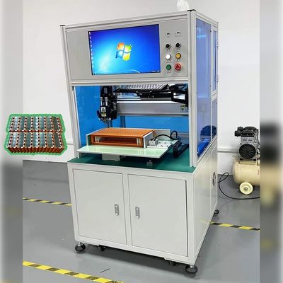 Guter Preis Einseitige automatische Akku-Punktschweißmaschine für 18650 21700 zylindrische Zelle Online