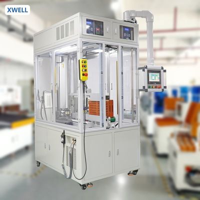 Guter Preis XWELL XW-ACDW Vollautomatische Förderbatterie-Doppelseiten-Punktschweißmaschine für die Herstellung zylindrischer Zellen Online