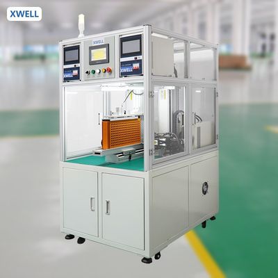 Guter Preis Automatische Doppelseitige Punktschweißmaschine für 18650/26650/32650 zylindrische Batterie Online