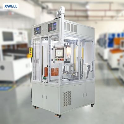 Guter Preis XW-ADW automatische doppelseitige Batterie-Spot-Schweißmaschine 5000A-10000A Servomotor PC-Steuerung für 18650-33140 Zellen Online