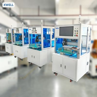 Guter Preis Lithiumbatteriepackung Einseitige automatische Spot-Schweißmaschine mit drehbarem Schweißkopf Online