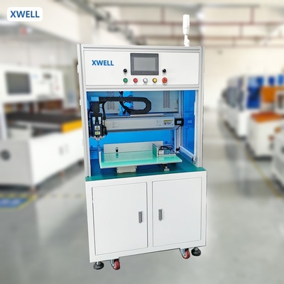 Einseitiges automatisches CNC-Rotationsschweißkopf Elektrische Batteriepackung Punktschweißmaschine Anlage für Li-Ion-Batterien