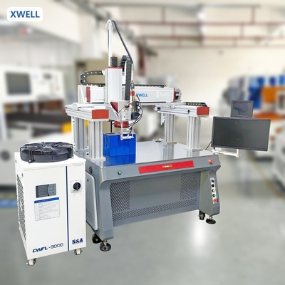 Laserschweißmaschine mit prismatischer Lithiumbatterie