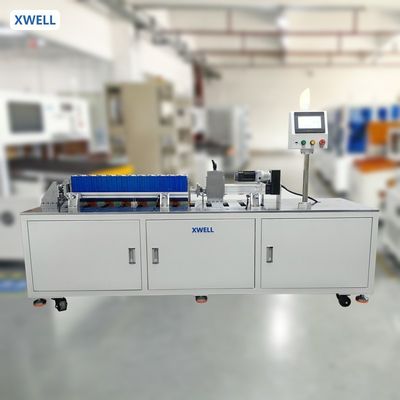 Guter Preis XW-PC12 Prismatische Batteriemodule Kompressionsmaschine 500 kg Druck 1200 mm Schlag PLC Servo Steuerung Online