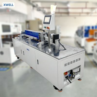 Guter Preis XW-PC12-300 Kompakte prismatische Batterie-Kompressionsmaschine 300kg Druck 800mm Hub Touchscreen-Steuerung Online
