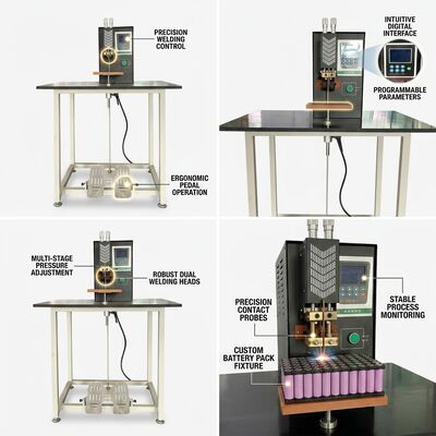 Guter Preis Manuelle Lithium-Ionen-Batterie-Spot-Schweißmaschine Online