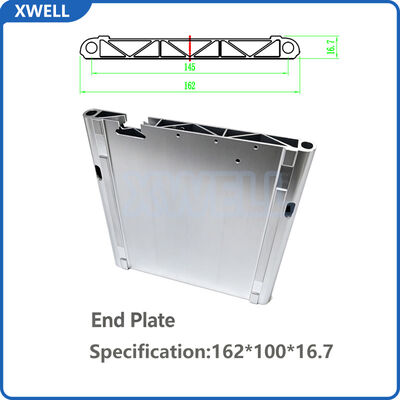 Guter Preis Extrudierte Aluminiumgehäuseschalen-Endplatte AL6063 Prismatische Batteriezelle für Modulpaketmontage online