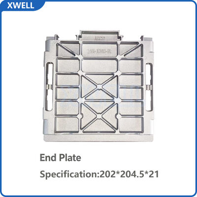 Guter Preis ODM-Kustom-Diebguss-Aluminiumlegierung Endplattenbatterie-Modul mit vollständiger F&E-Verifizierung online